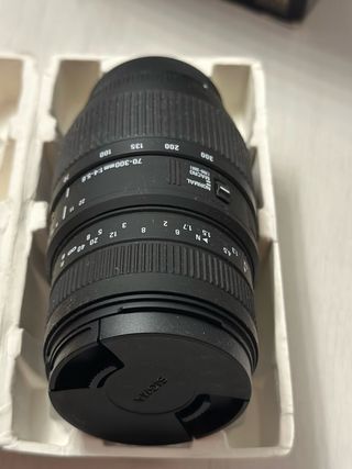 Objetivo camara Nikon