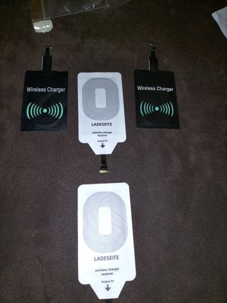 Cargadores WIRELESS. 4 unidades.