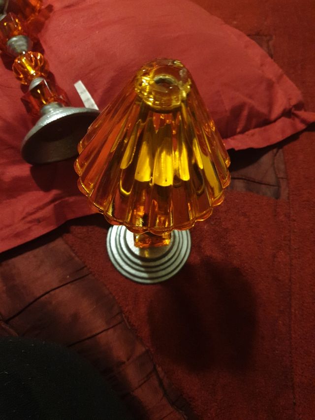 LOTE DE 2 LAMPARAS VINTAGE