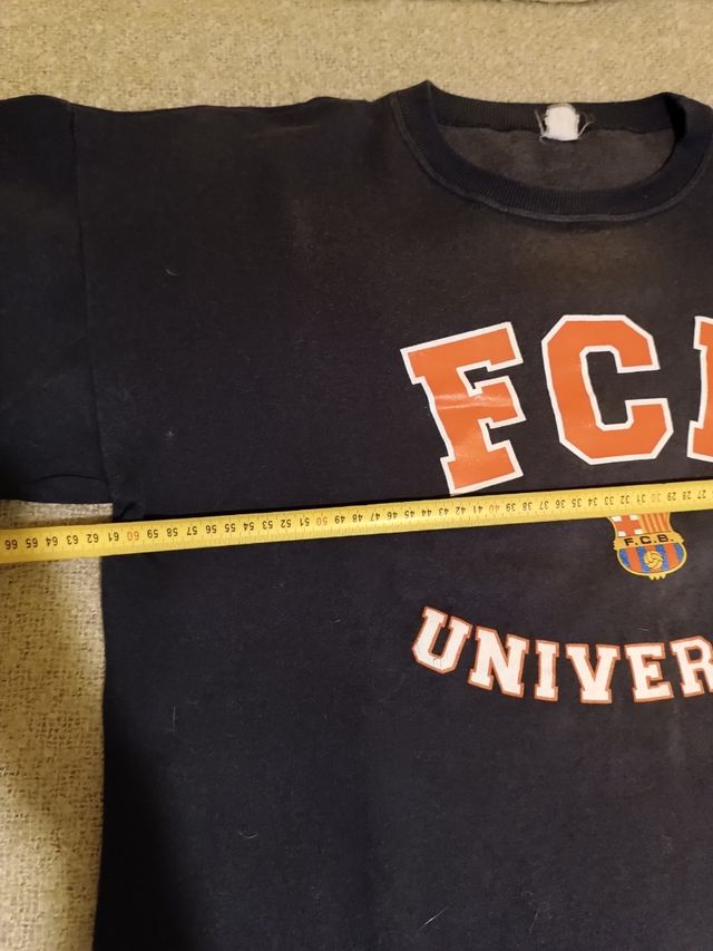 Lote sudadera y 2 camisetas FCB