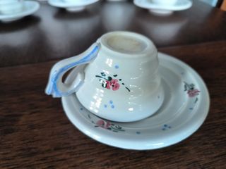 Juego de café hecho a mano, de Manises