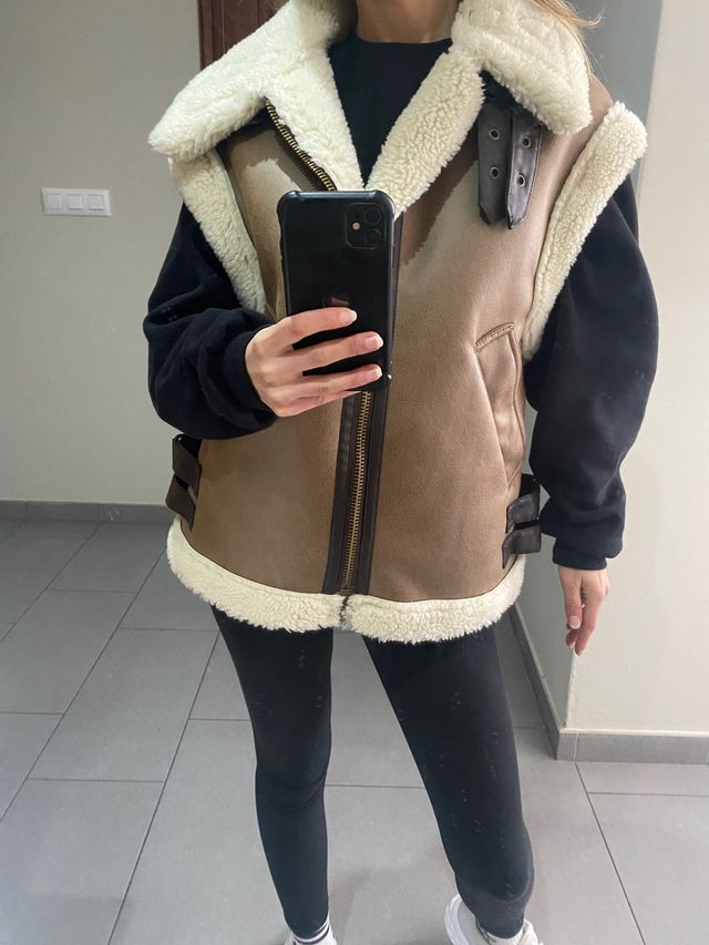 chaleco doble faz Oversize