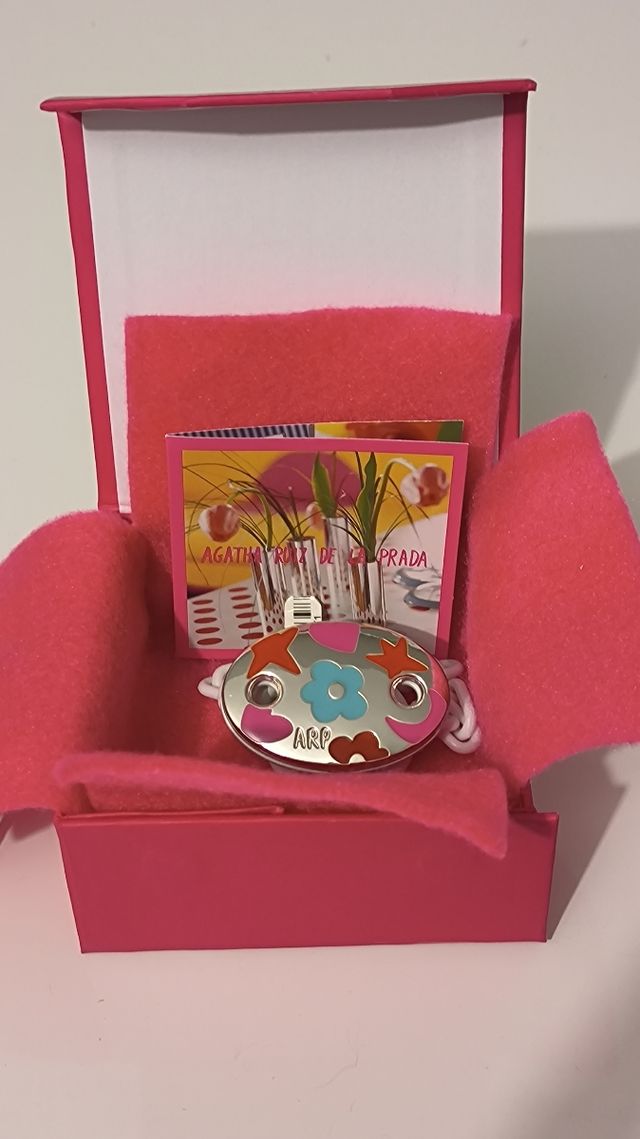 Broche de chupete plata Agatha