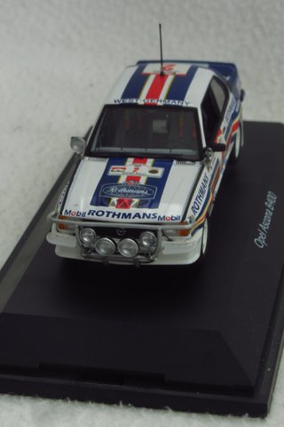 1:43 Schuco Opel Ascona 400 Vatanen 1º Safari 1983