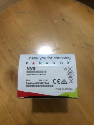 Detector alarma paradox