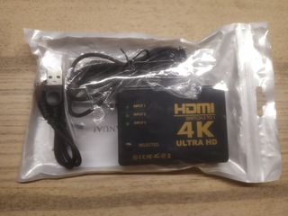 Switch HDMI 3 entradas 1 salida