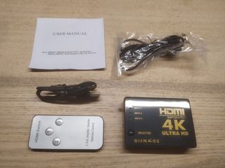 Switch HDMI 3 entradas 1 salida
