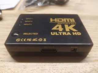 Switch HDMI 3 entradas 1 salida