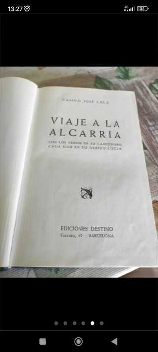 Viaje a la Alcarria, Camilo José Cela