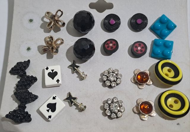 Pendientes bisutería