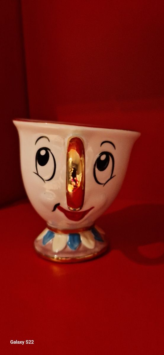 Tazas y tetera la bella y la bestia