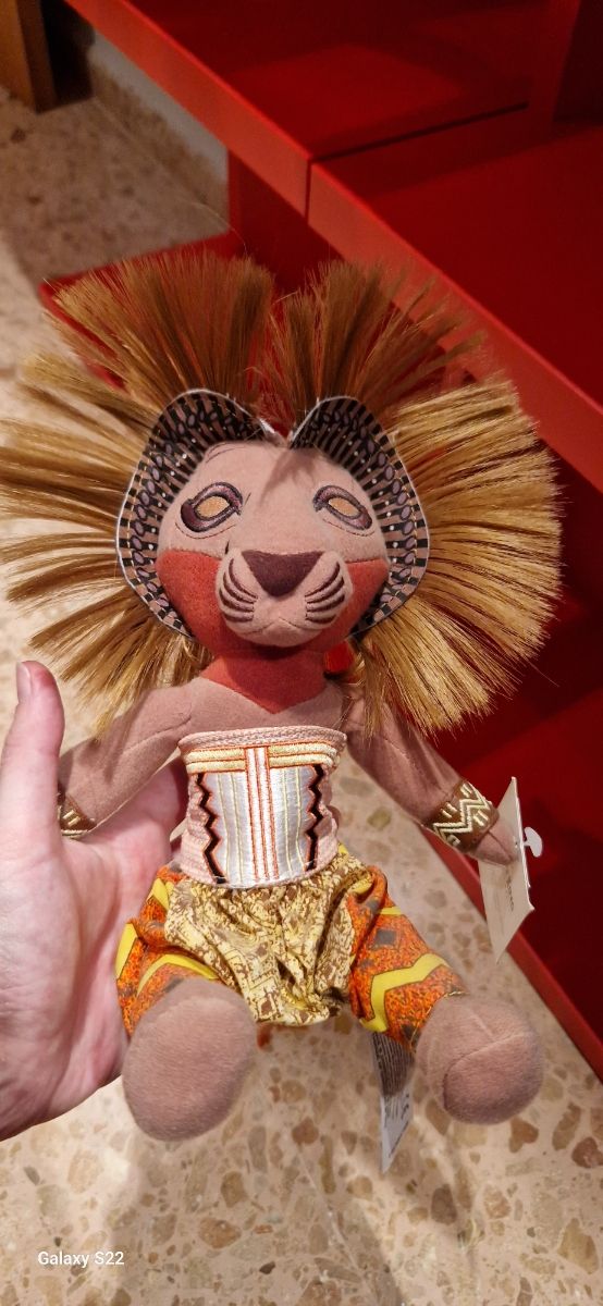 Peluche Simba Adulto Musical