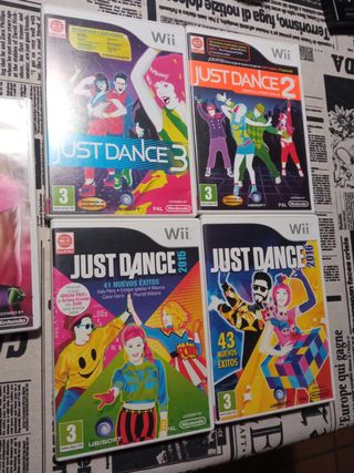 Juegos Justo Dance para Wii originales