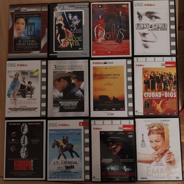 LOTE CINE EN DVD