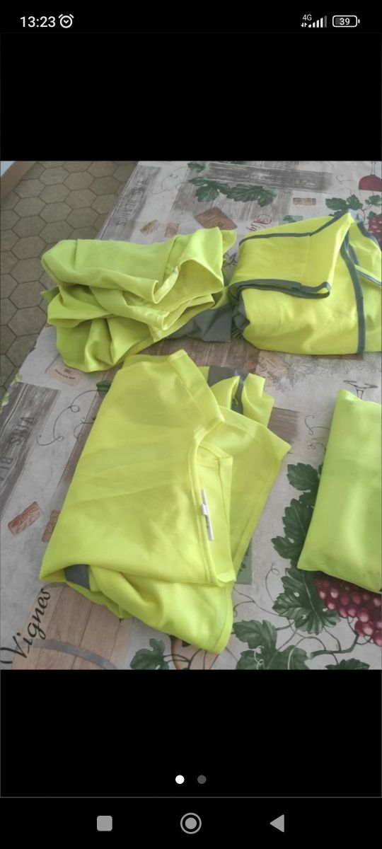 Lote chalecos Reflectantes talla L