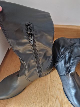 Botas altas negras talla 37