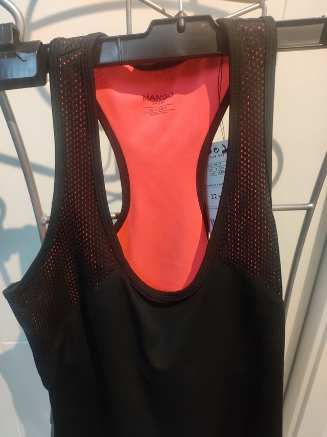 Camiseta fitness Mango