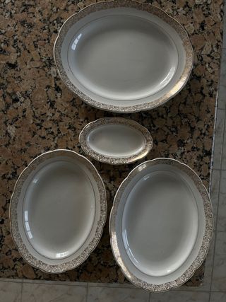 Vajilla Cerámica Vargas 1920-30