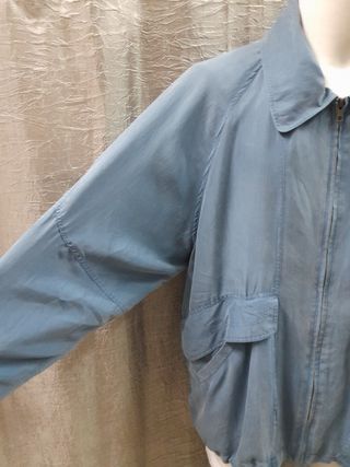 giubbotto uomo pura seta lavata taglia 54