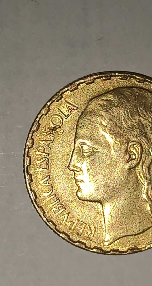 1 PESETA 1937... FALLO CUÑO