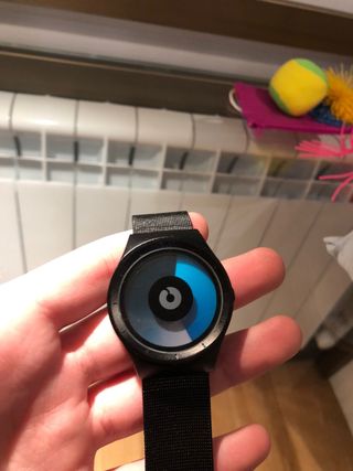 reloj original acero negro