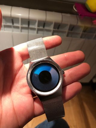 reloj correa malla milanesa