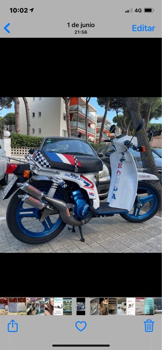 Tubo de scape EGIR scoopy 75