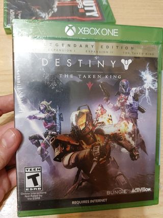 Pack juegos Xbox one precintados