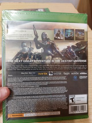 Pack juegos Xbox one precintados