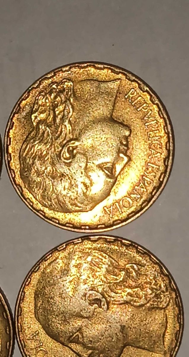 4 MONEDAS DE 1937. ERROR.