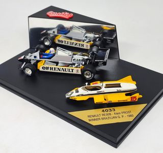 RENAULT RE30B ALAIN PROST 1982 1/43 QUARTZO 4033