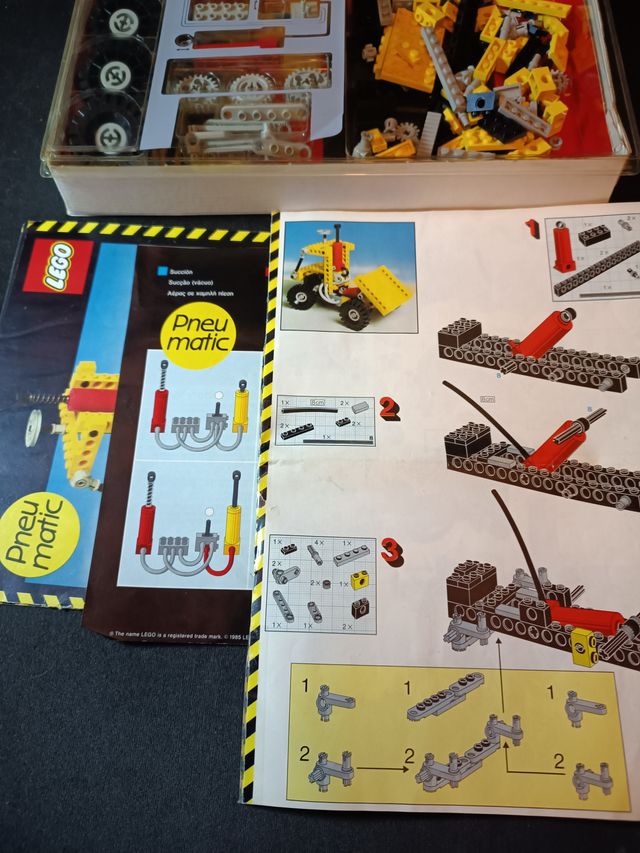 Lego Technic antiguo de 1984 Completo