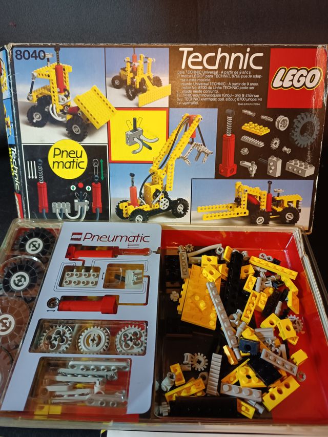 Lego Technic antiguo de 1984 Completo