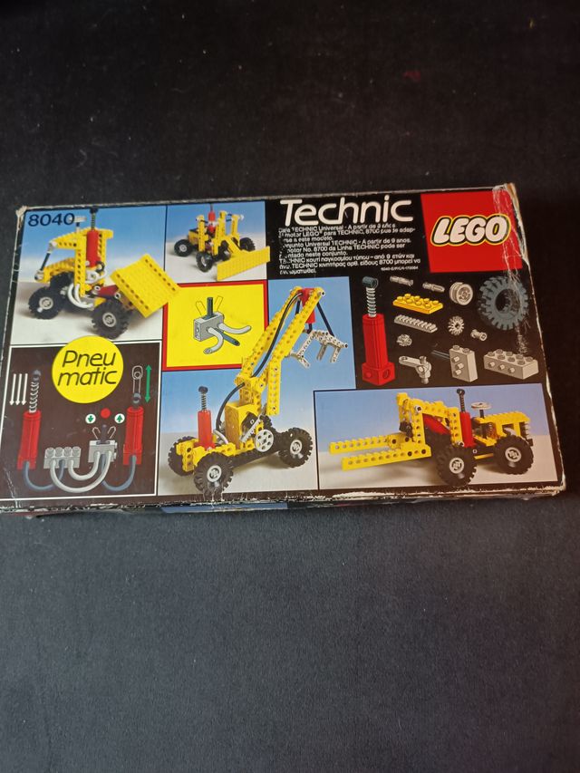 Lego Technic antiguo de 1984 Completo