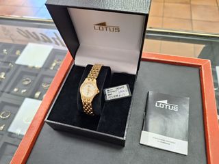 Reloj de Oro Lotus mujer