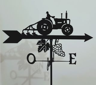Veleta de forja Tractor de Cadenas.