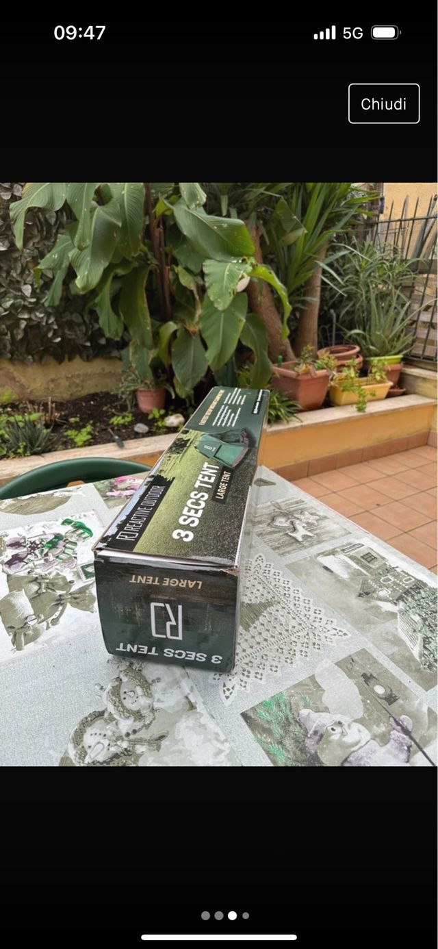 tenda Large Reactive Outdoor!