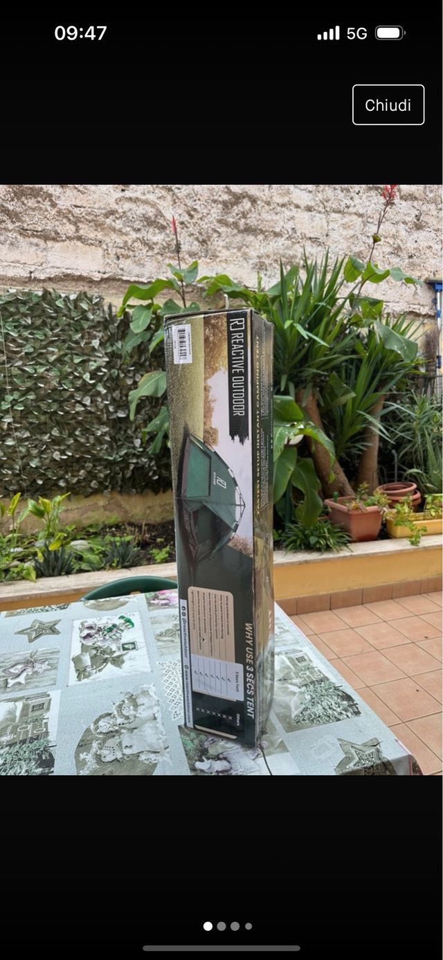 tenda Large Reactive Outdoor!