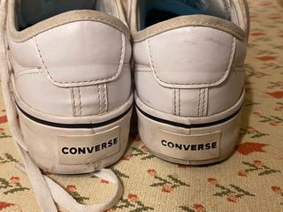 zapatillas converse piel de plataforma