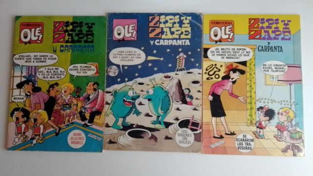 Cómics antiguos de Zipi y Zape.Colec OLE