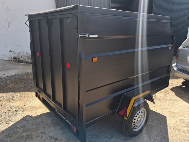 REMOLQUE 1 EJE 220x150x127 ALTO CERRADO AERODINÁMI