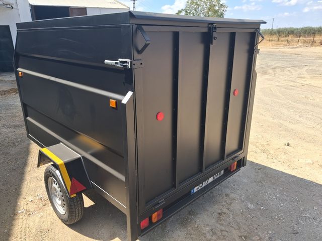REMOLQUE 1 EJE 220x150x127 ALTO CERRADO AERODINÁMI