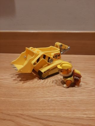 Muñeco Rubble de patrulla canina