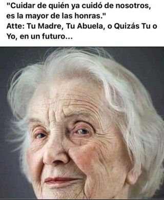 MUJER NACIONAL ACOMPAÑAMIENTO DE PERSONAS MAYORES