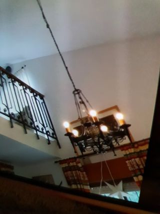 Lámparas de hierro forjado