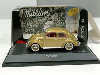 VW Escarabajo marca SCHUCO a escala 1:43
