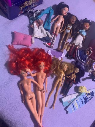 caja de bratz y witch