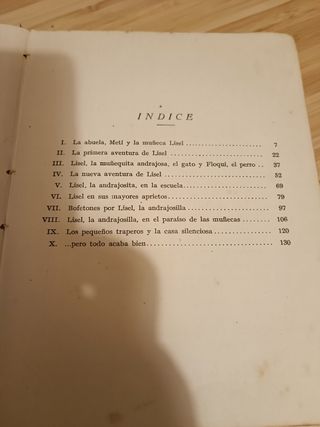 Libro Historia De La Muñeca Lisel, 1945