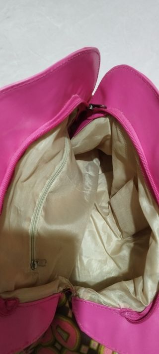 Bolso de mano estampado mujer