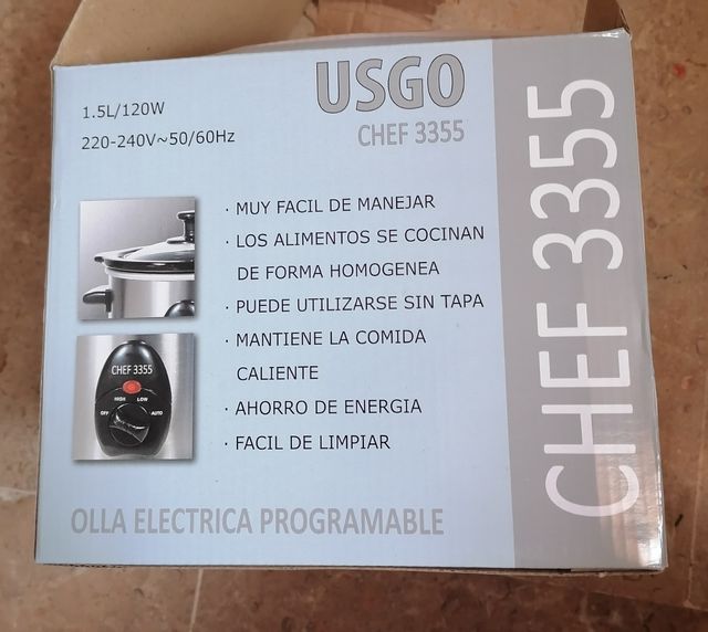 Olla eléctrica sin estrenar